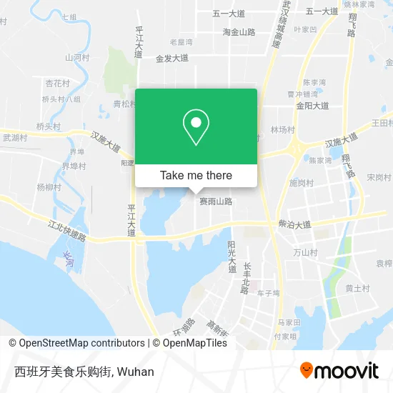 西班牙美食乐购街 map