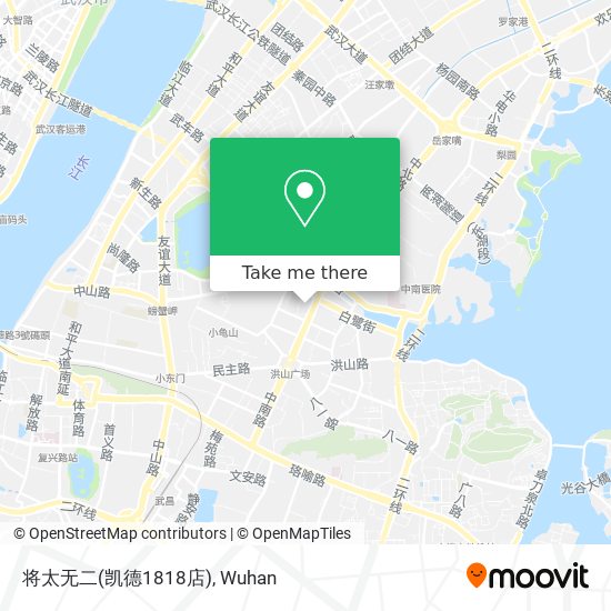 将太无二(凯德1818店) map