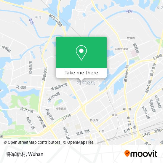 将军新村 map