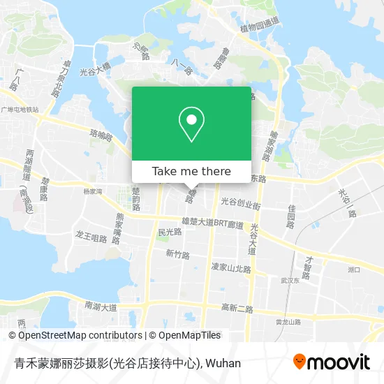 青禾蒙娜丽莎摄影(光谷店接待中心) map