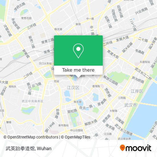 武英跆拳道馆 map