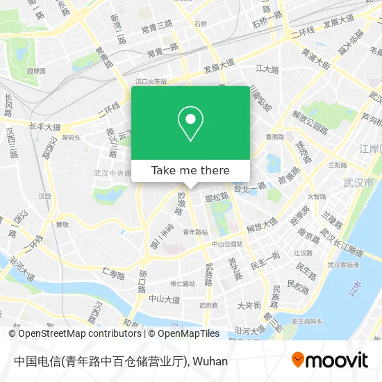 中国电信(青年路中百仓储营业厅) map