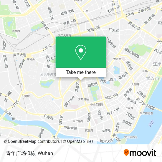 青年广场-B栋 map