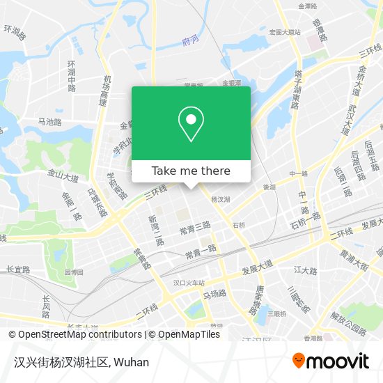 汉兴街杨汊湖社区 map