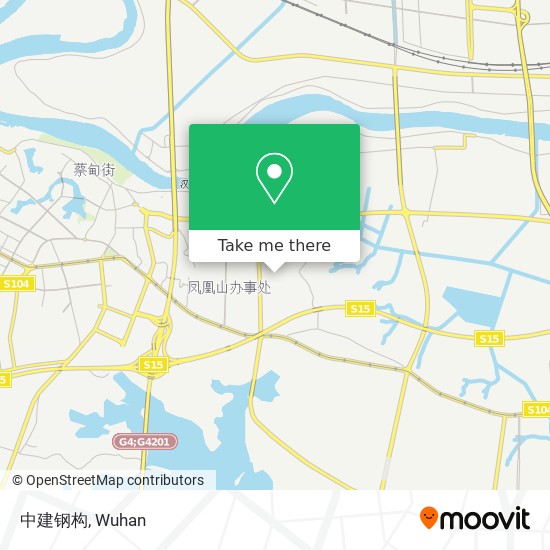 中建钢构 map