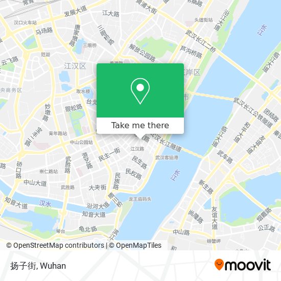 扬子街 map