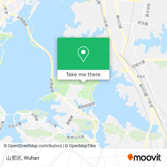 山景区 map