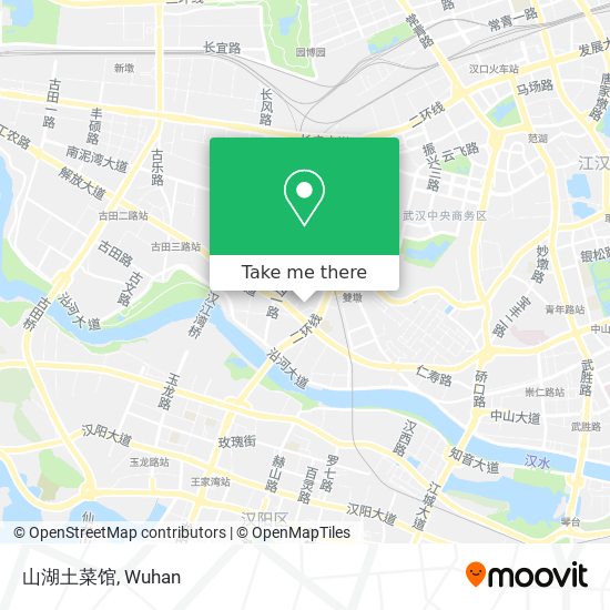 山湖土菜馆 map
