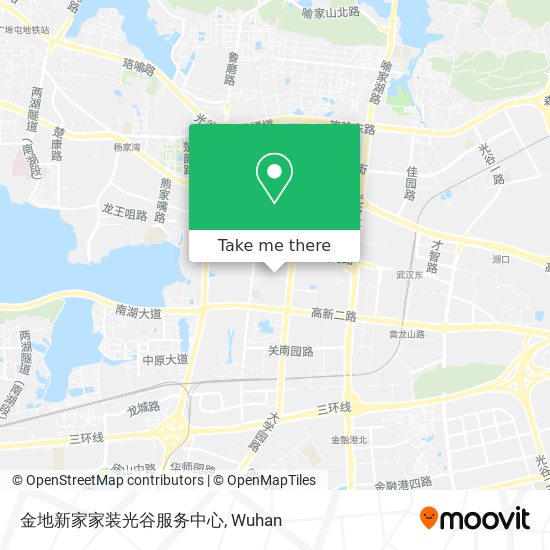 金地新家家装光谷服务中心 map