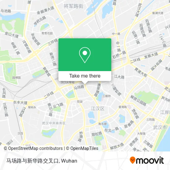 马场路与新华路交叉口 map