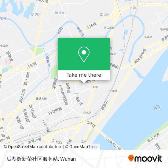 后湖街新荣社区服务站 map