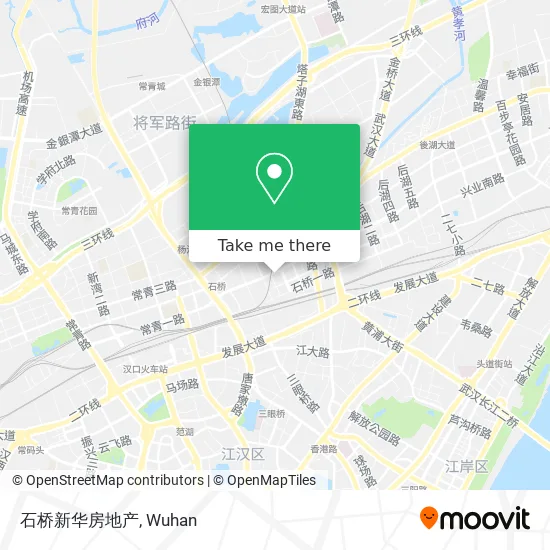 石桥新华房地产 map
