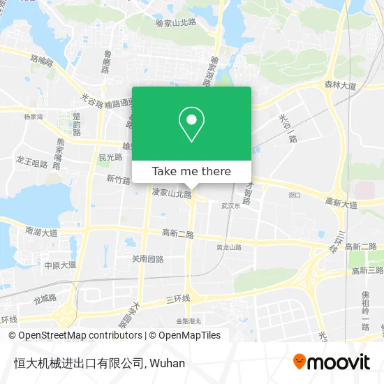 恒大机械进出口有限公司 map