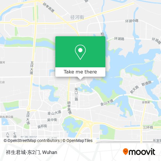 祥生君城-东2门 map