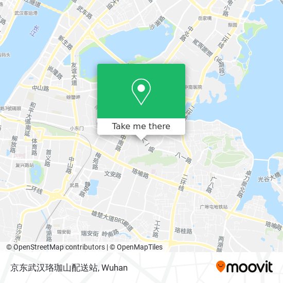 京东武汉珞珈山配送站 map