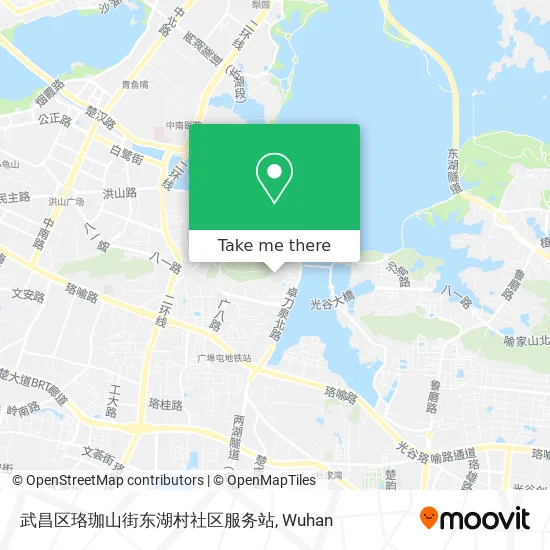 武昌区珞珈山街东湖村社区服务站 map