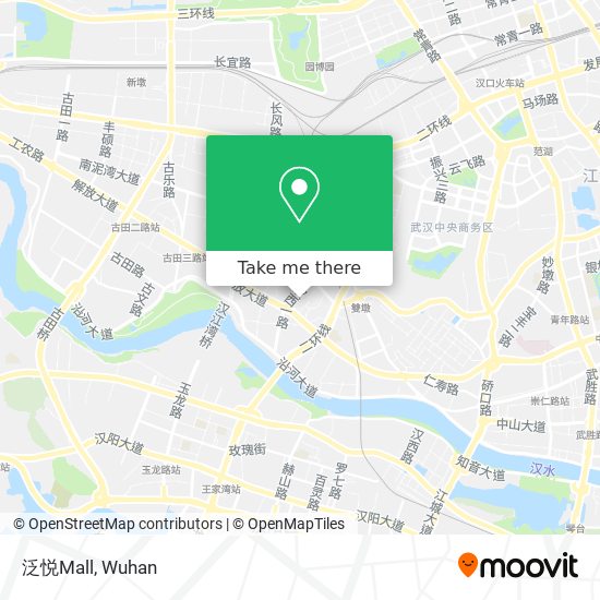 泛悦Mall map
