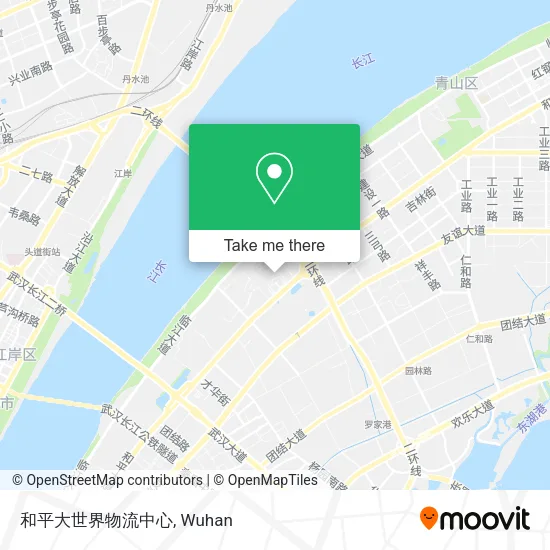 和平大世界物流中心 map