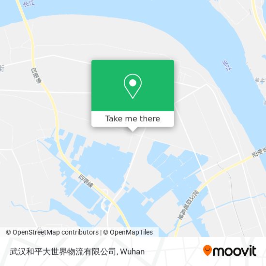 武汉和平大世界物流有限公司 map