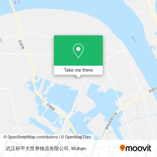 武汉和平大世界物流有限公司 map