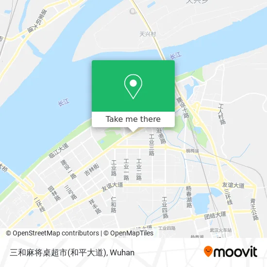 三和麻将桌超市(和平大道) map