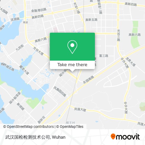 武汉国检检测技术公司 map