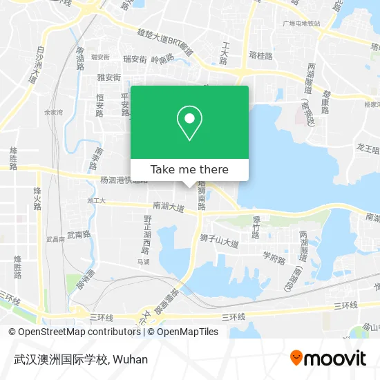 武汉澳洲国际学校 map