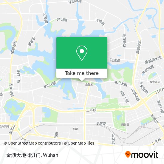 金湖天地-北1门 map
