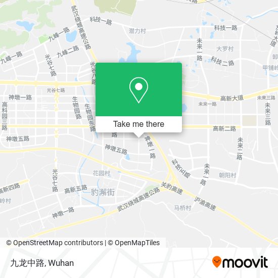 九龙中路 map