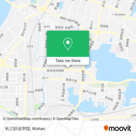 长江职业学院 map