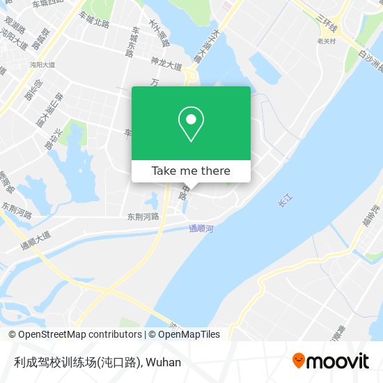 利成驾校训练场(沌口路) map