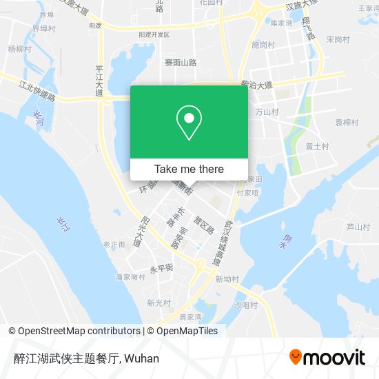 醉江湖武侠主题餐厅 map
