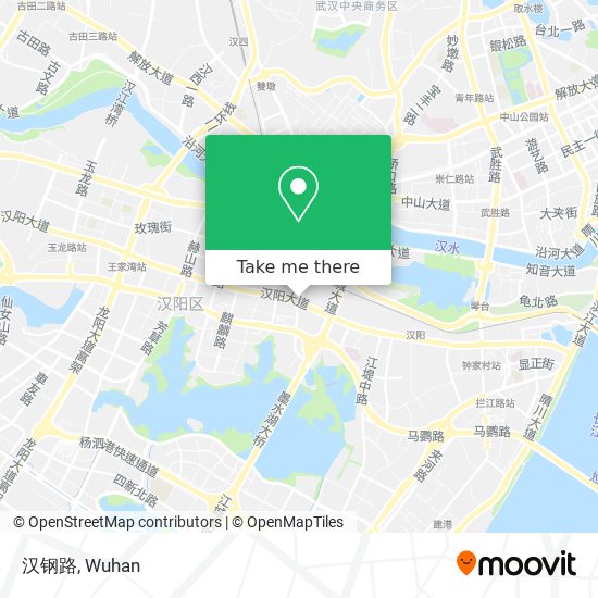汉钢路 map