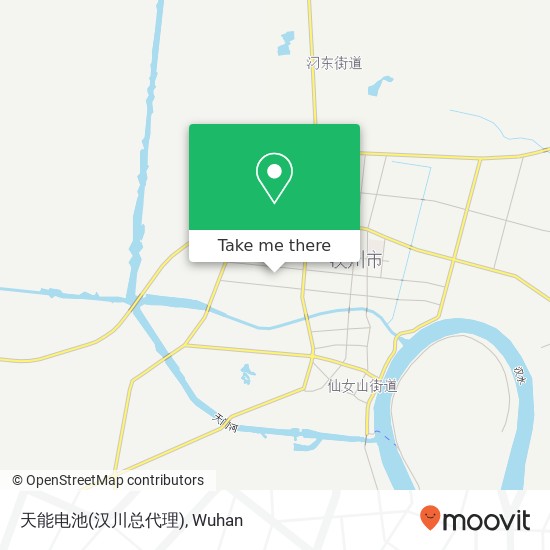 天能电池(汉川总代理) map