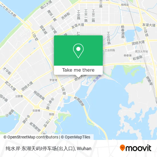 纯水岸·东湖天屿I停车场(出入口) map