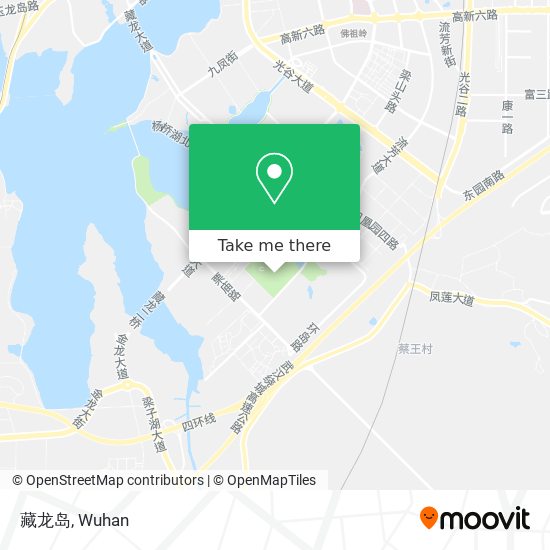 藏龙岛 map
