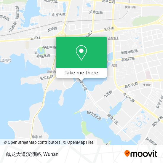 藏龙大道滨湖路 map