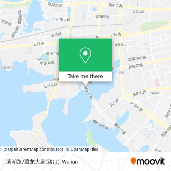 滨湖路/藏龙大道(路口) map