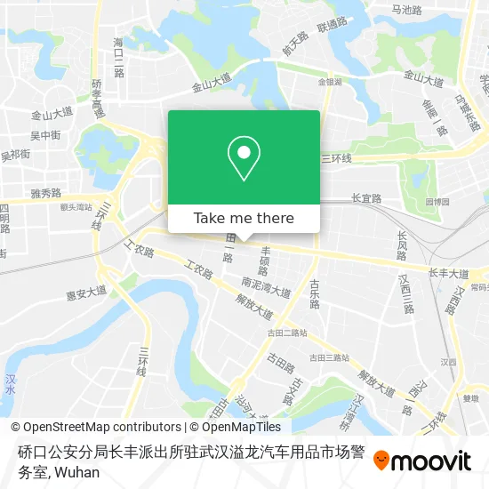 硚口公安分局长丰派出所驻武汉溢龙汽车用品市场警务室 map