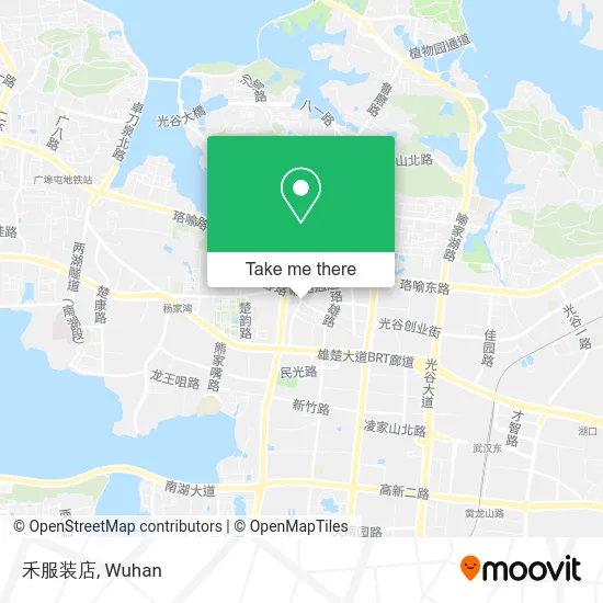 禾服装店 map