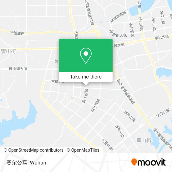 赛尔公寓 map