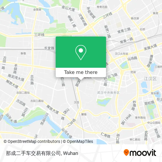 那成二手车交易有限公司 map