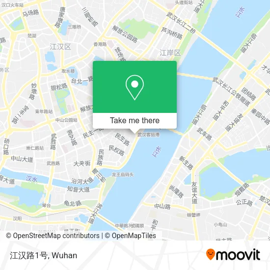 江汉路1号 map