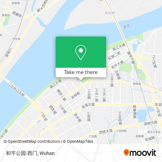 和平公园-西门 map
