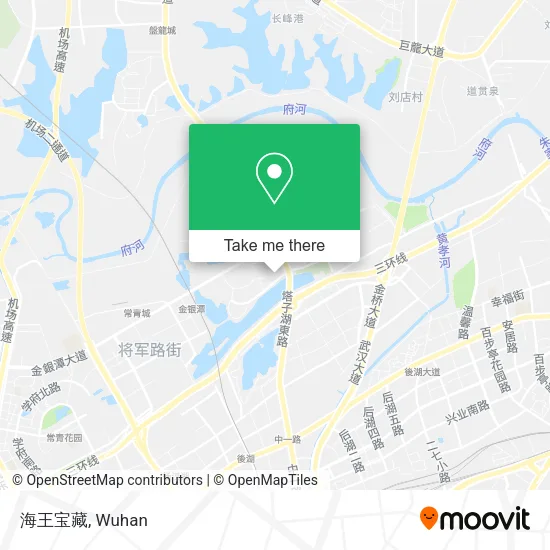 海王宝藏 map