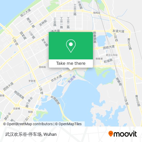 武汉欢乐谷-停车场 map