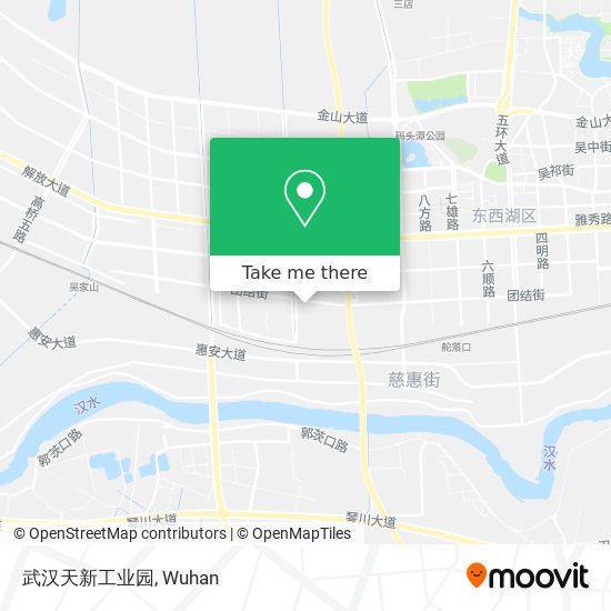 武汉天新工业园 map