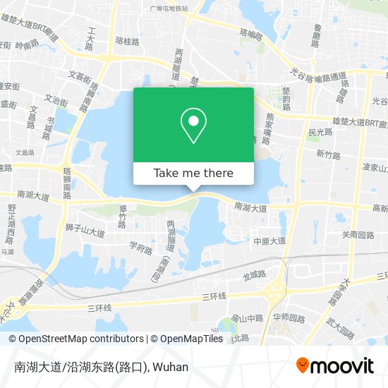 南湖大道/沿湖东路(路口) map