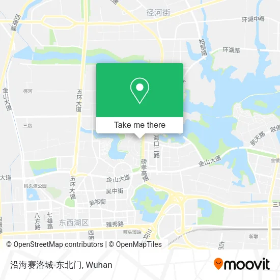 沿海赛洛城-东北门 map