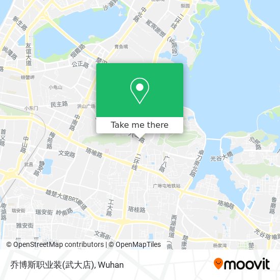 乔博斯职业装(武大店) map
